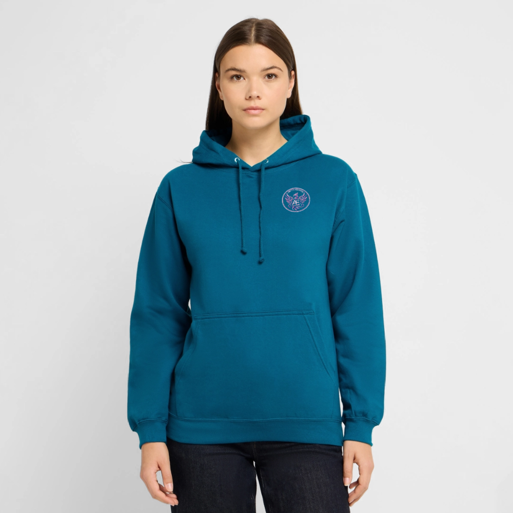 Edition permanente femme sweat impression - deep sea blue 
