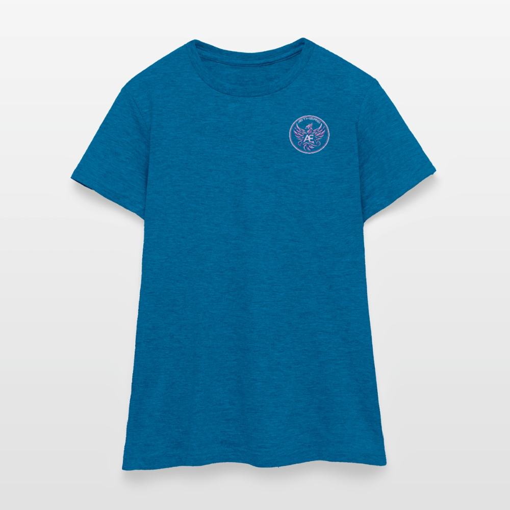 Edition permanente femme t-shirt femme impression - antique blue sapphire heather