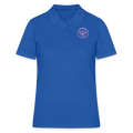 Edition permanente polo femme impression - royal blue