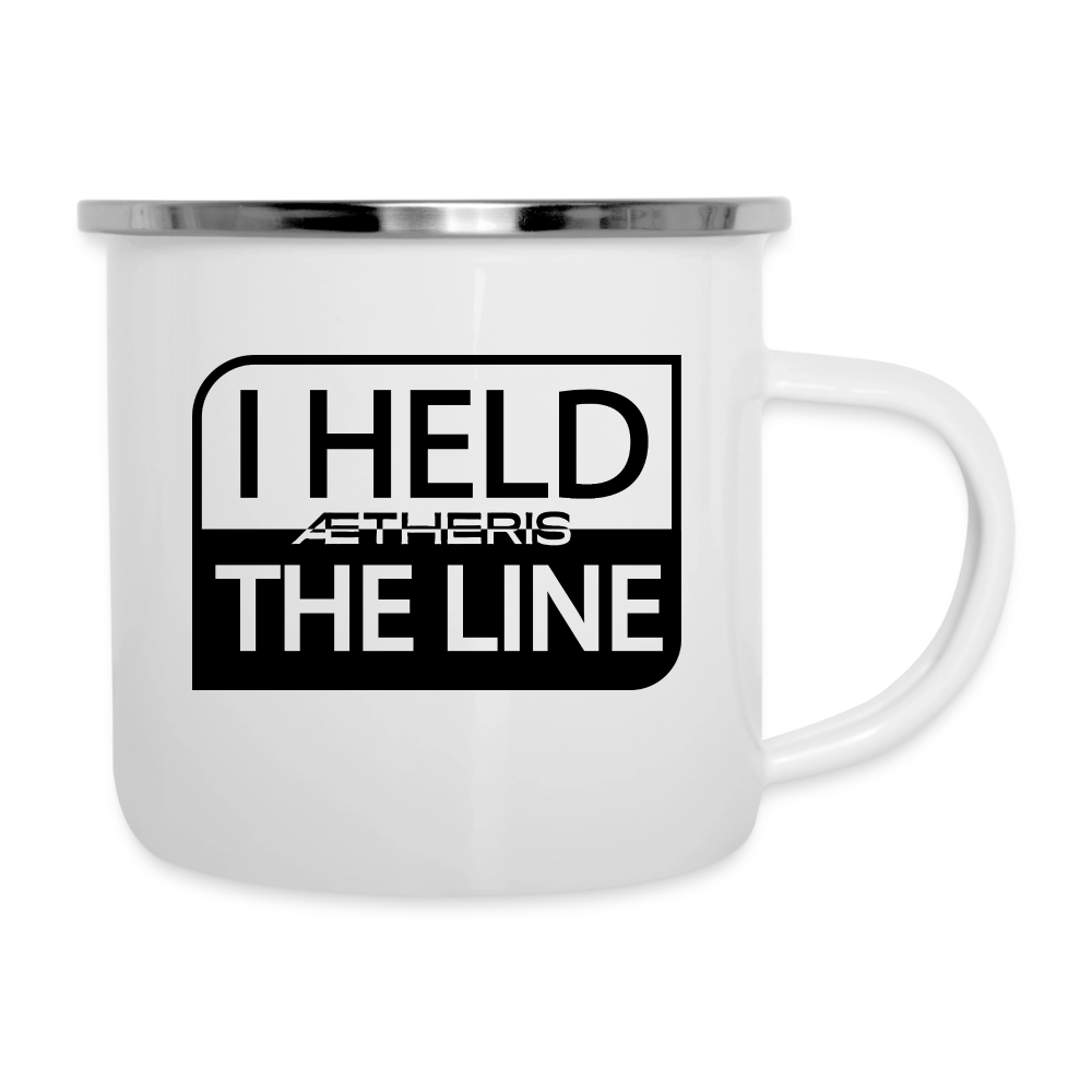 I Held the line tasse - white