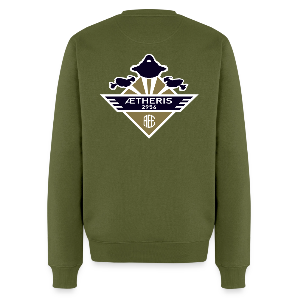 Sweatshirt homme Invictus 2956 - khaki