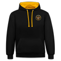 Edition permanente sweat unisexe impression - black/gold